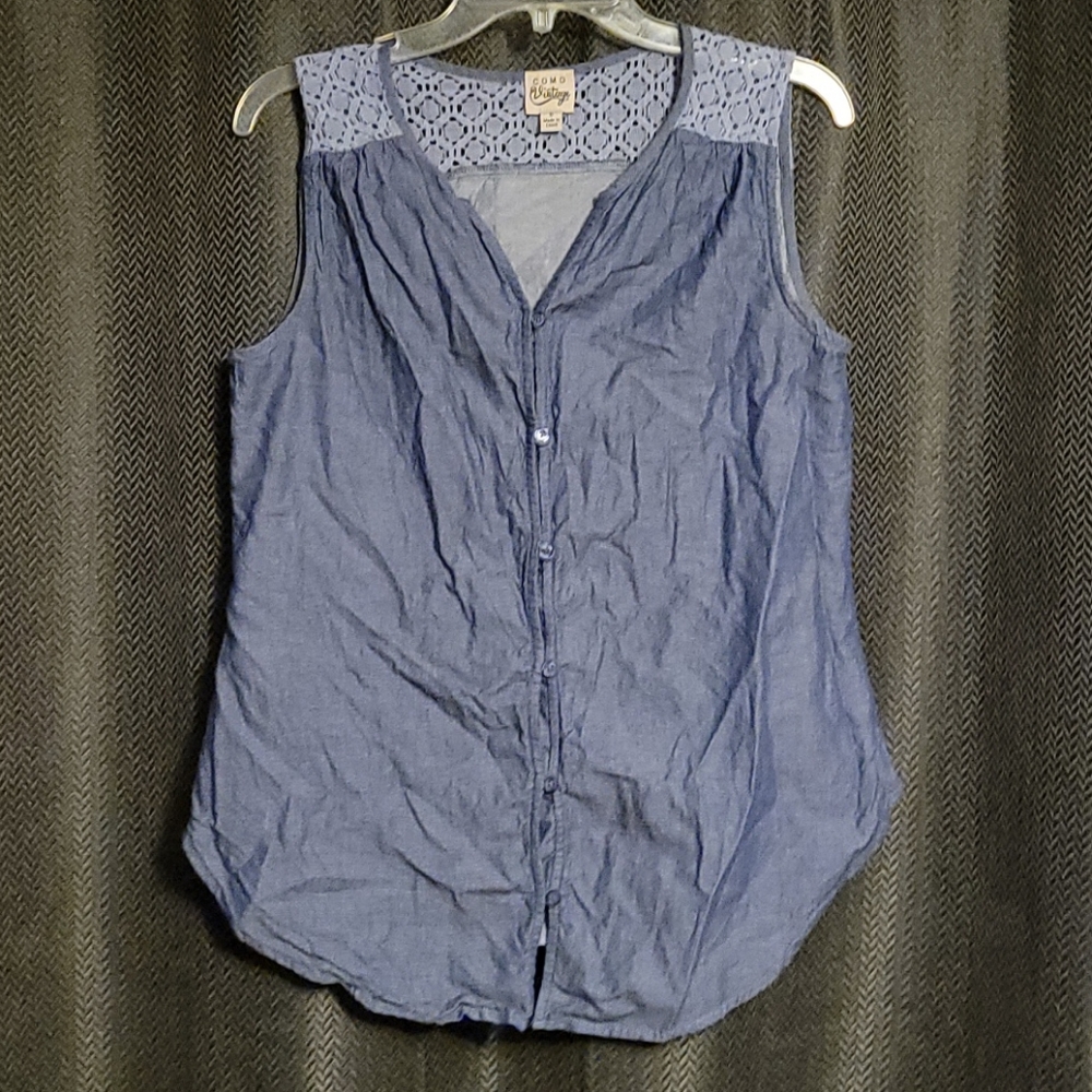 Come vintage demin button up